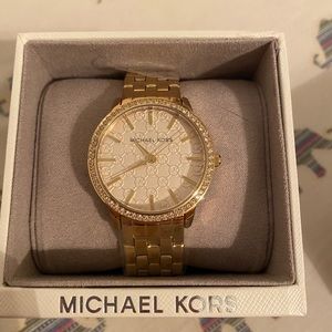 New Gold Michael Kors Watch